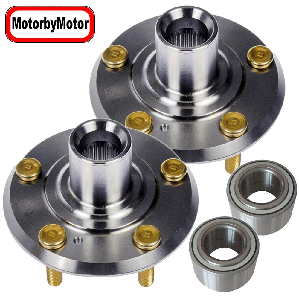 Chrysler PT Cruiser Front Wheel Bearing Hub Assembly 2002-2010, 5 Lugs - 510058 (2 Pack)