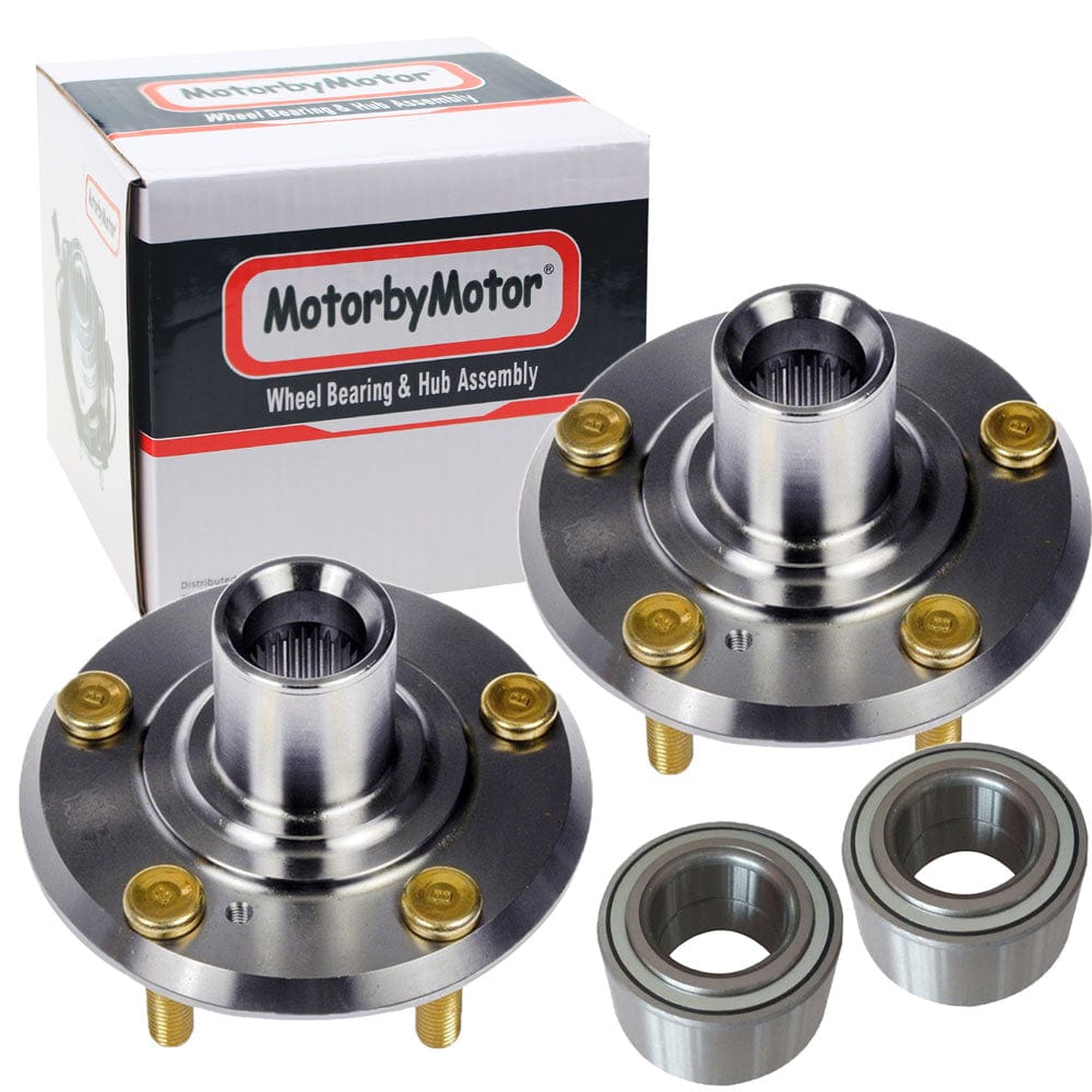 Chrysler PT Cruiser Front Wheel Bearing Hub Assembly 2002-2010, 5 Lugs - 510058 (2 Pack)