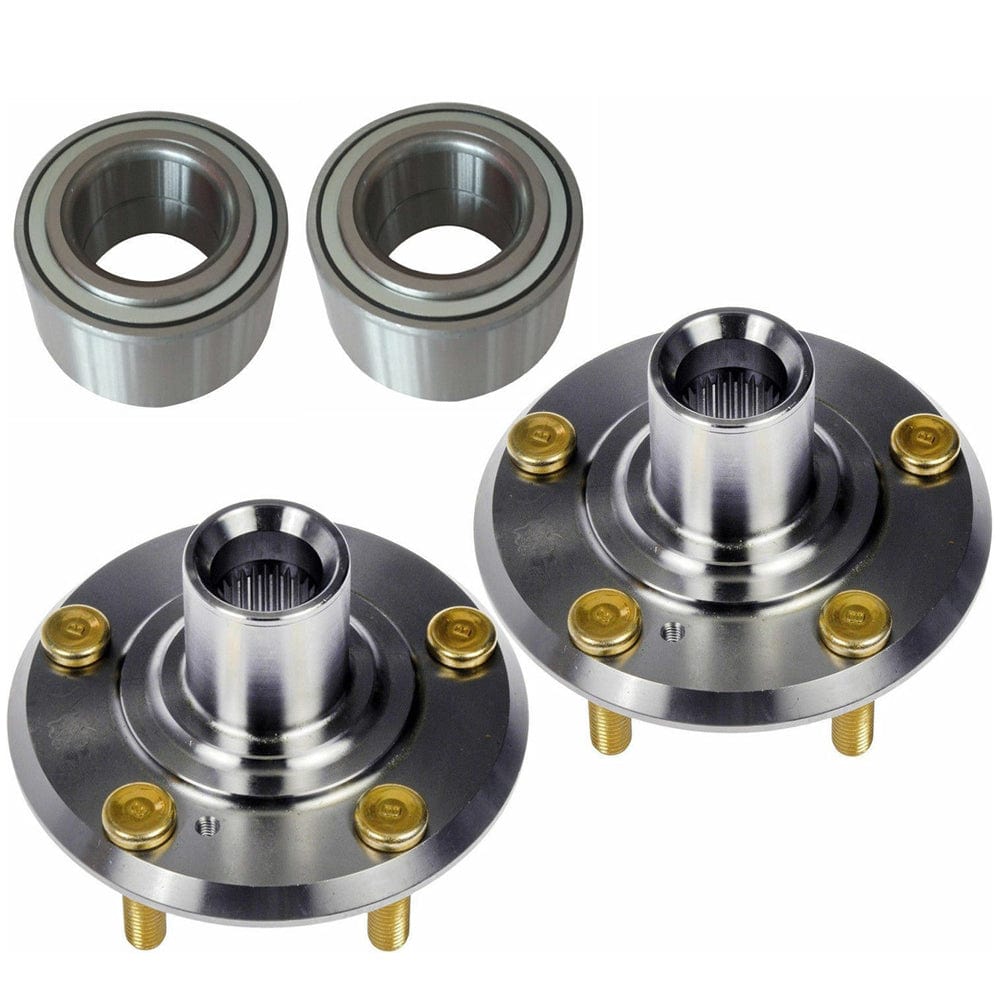 Chrysler PT Cruiser Front Wheel Bearing Hub Assembly 2002-2010, 5 Lugs - 510058 (2 Pack)