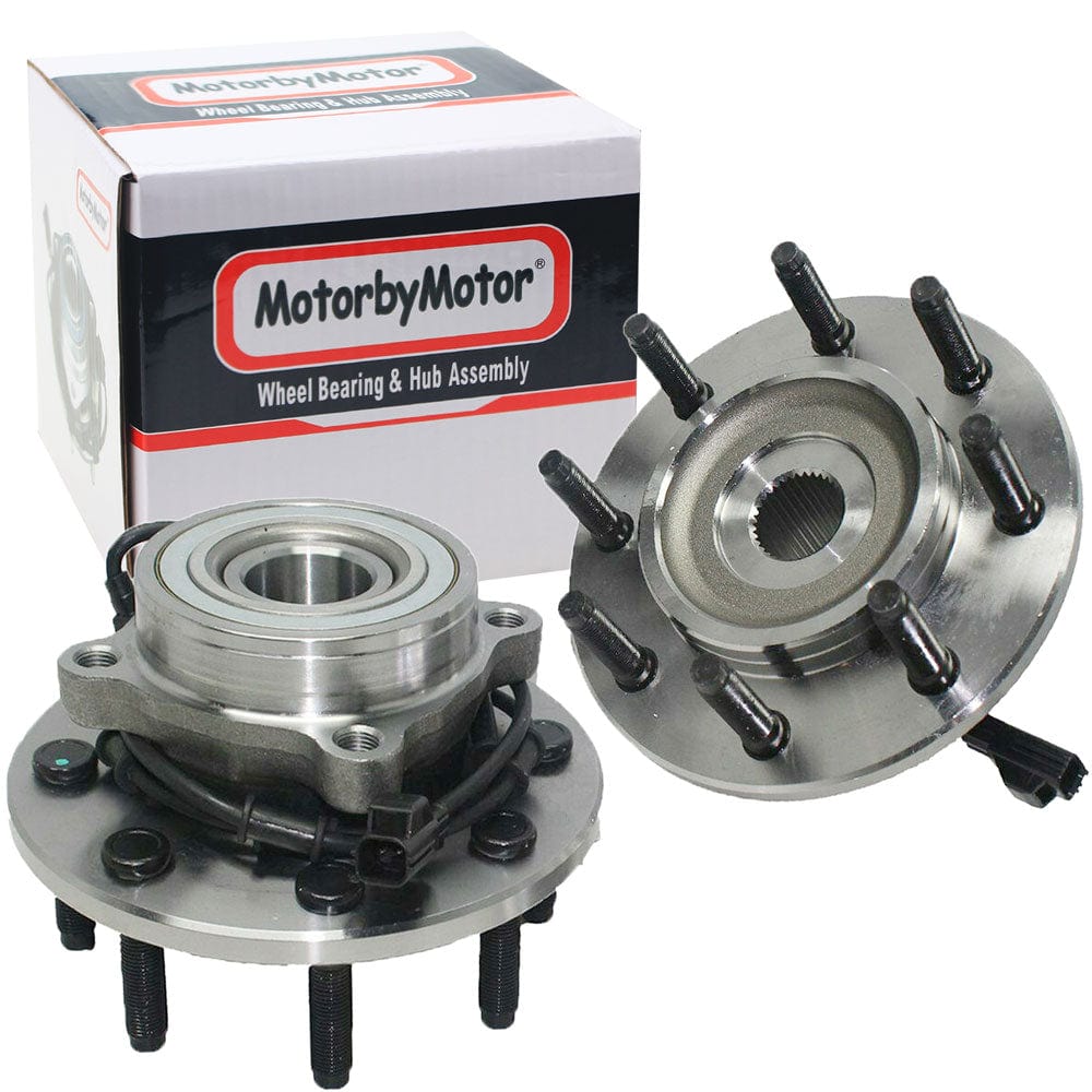Dodge Ram 2500 Front Wheel Bearing Hub Assembly, 4WD w/ABS -- 515061 (2 Pack)