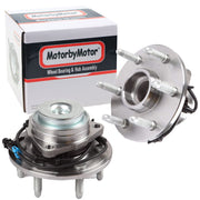 Chevrolet Astro Front Wheel Bearing Hub Assembly, 6 Lugs 2WD RWD w/ABS -- 515044 (2 Pack)