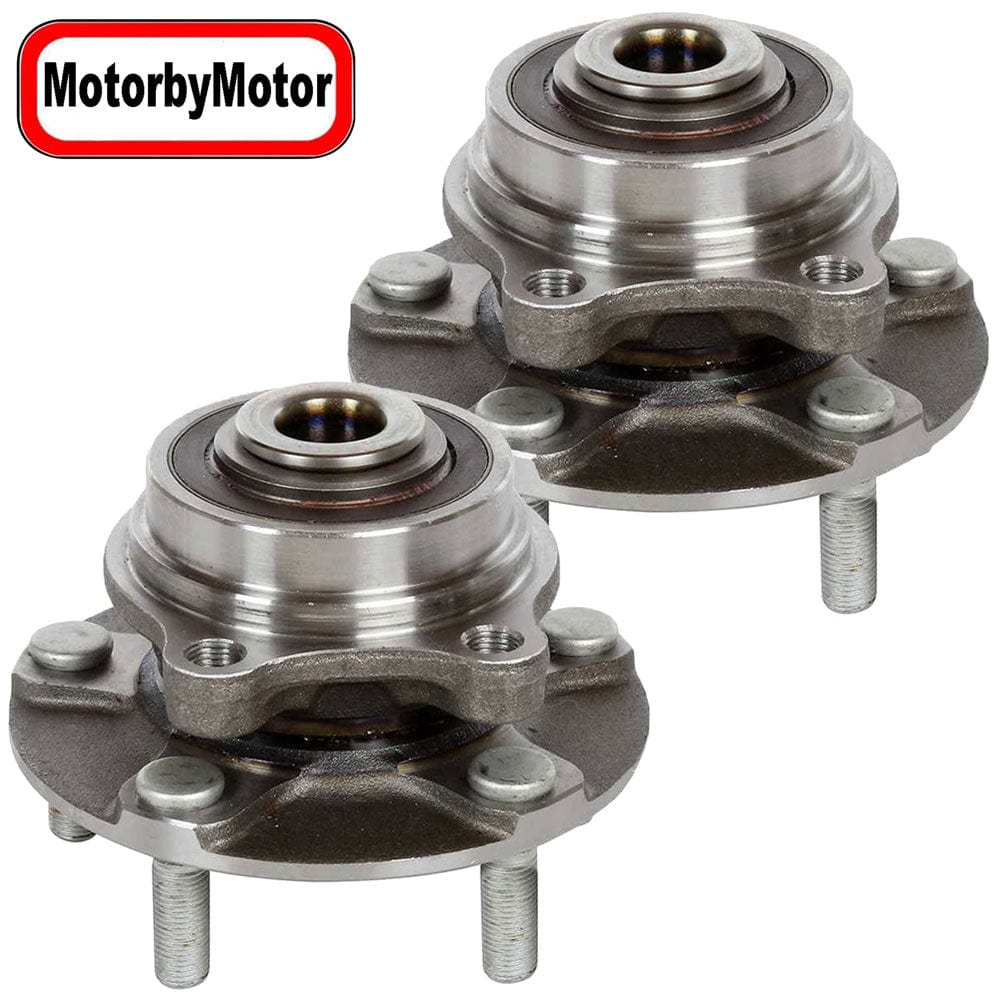Nissan 350Z 2003--2009 Front Wheel Bearing Hub Assembly, 5 Lugs w/ABS -- 513268 (2 Pack)