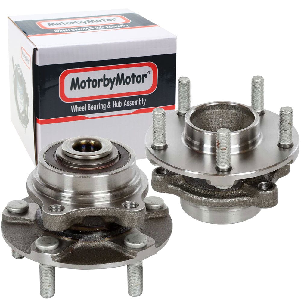 Nissan 350Z 2003--2009 Front Wheel Bearing Hub Assembly, 5 Lugs w/ABS -- 513268 (2 Pack)