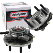Ford F-150 Front Wheel Bearing Hub Assembly, 7 Lugs AWD 4WD w/ABS -- 515080 (2 Pack)