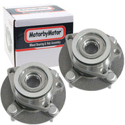 Nissan Versa Front Wheel Bearing Hub Assembly, 4 Lugs -- 513308 (2 Pack)