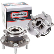 Nissan Rogue Front Wheel Bearing Hub Assembly, 5 Lugs w/ABS - 513298 (2 Pack)