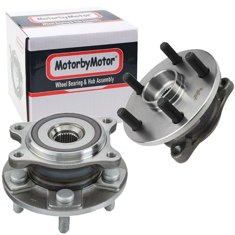 Lexus LS460 Front Wheel Bearing Hub Assembly, 5 Lugs - 513351 (2 Pack)