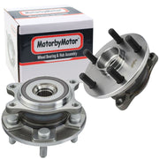 Lexus LS460 Front Wheel Bearing Hub Assembly, 5 Lugs - 513351 (2 Pack)