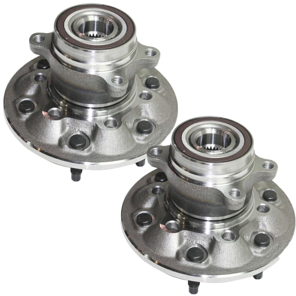 GMC Canyon Front Wheel Bearing Hub Assembly, 6 Lugs w/ABS -- 515121 (2 Pack)
