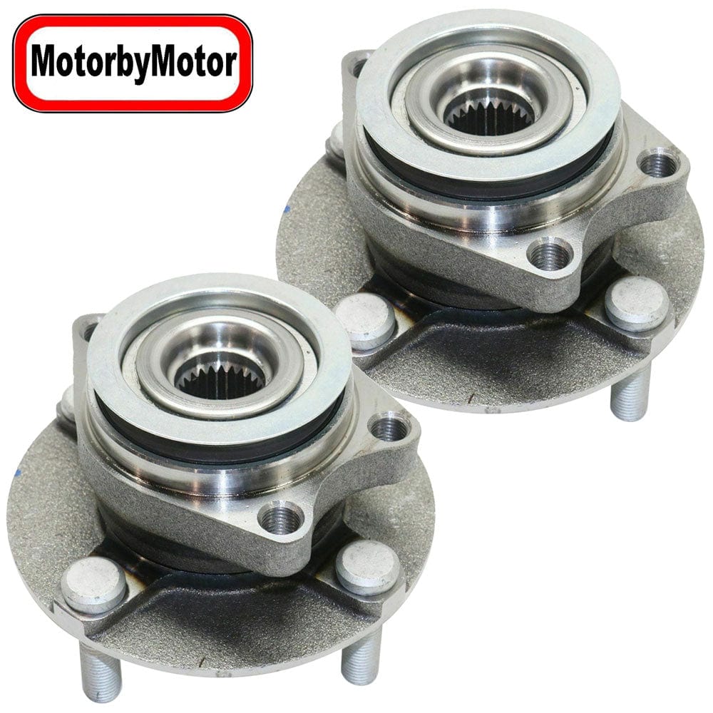 Nissan Cube Front Wheel Bearing Hub Assembly, 4 Lugs - 513344 (2 Pack)