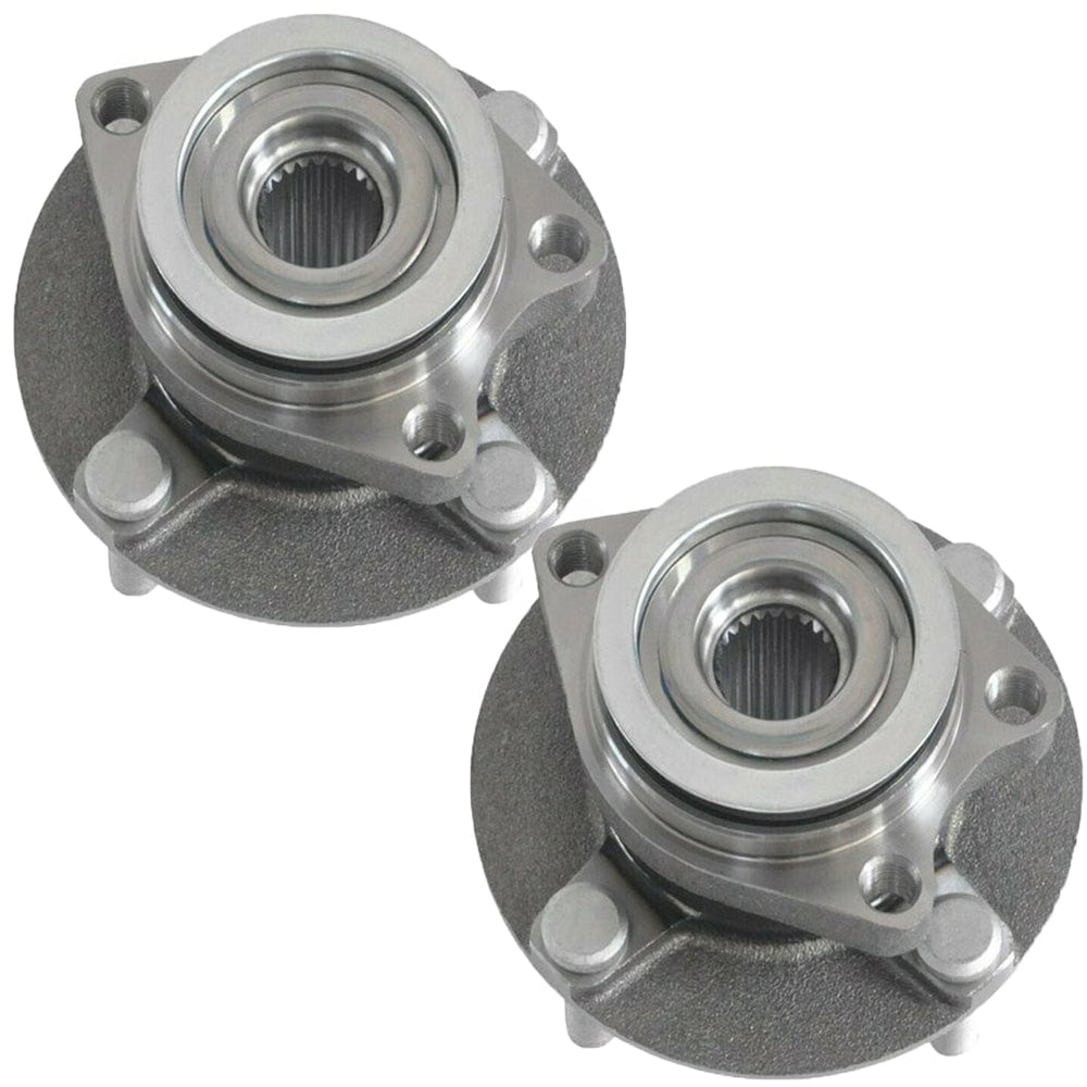 Nissan Cube Front Wheel Bearing Hub Assembly, 4 Lugs - 513344 (2 Pack)