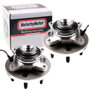 Ford F-150 Front Wheel Bearing Hub Assembly, 6 Lugs 4WD w/ABS -- 515112 (2 Pack)