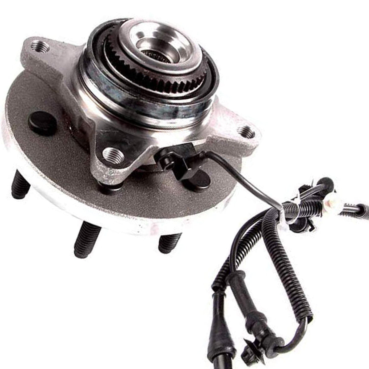 Ford F-150 Front Wheel Bearing Hub Assembly, 6 Lugs 4WD w/ABS -- 515112 (2 Pack)