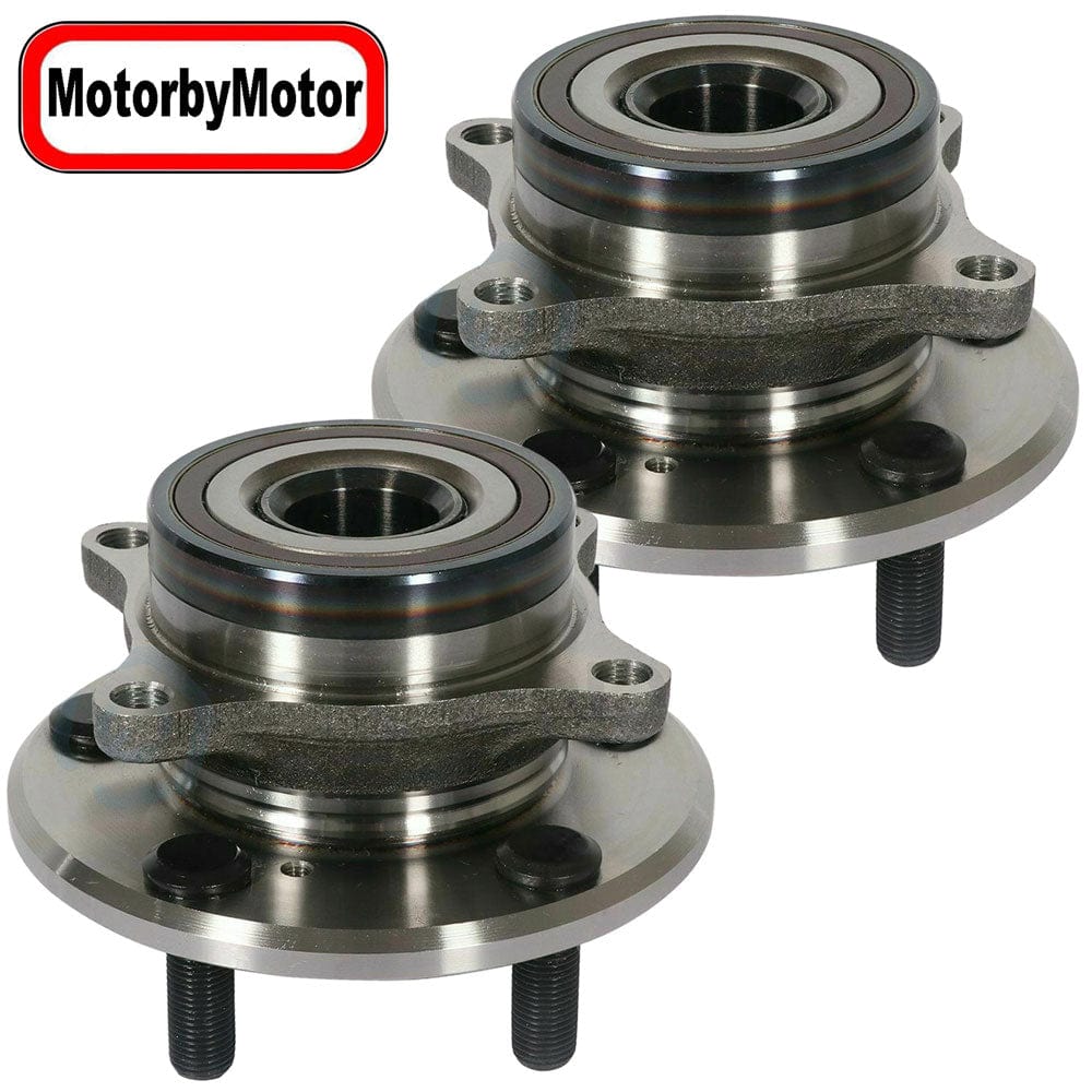 Honda Odyssey Front Wheel Bearing Hub Assembly, 5 Lugs w/ABS - 513293 (2 Pack)
