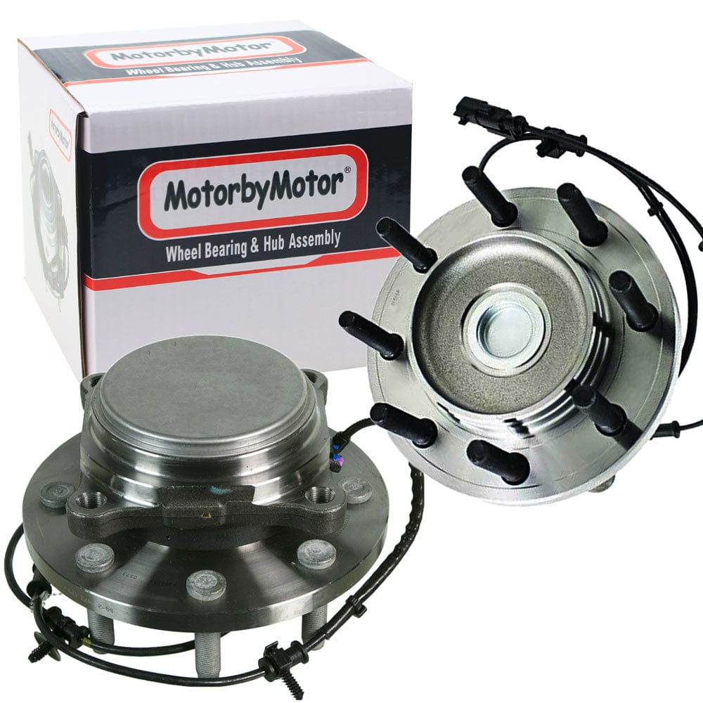 Ram 3500 Front Wheel Bearing Hub Assembly, 8 Lugs 2WD RWD w/ABS -- 515154 (2 Pack)