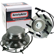 Ram 3500 Front Wheel Bearing Hub Assembly, 8 Lugs 2WD RWD w/ABS -- 515154 (2 Pack)