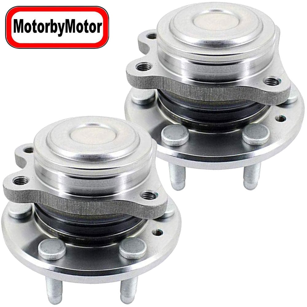 GMC Canyon Front Wheel Bearing Hub Assembly, 2WD 6 Lugs - 515168 (2 Pack)