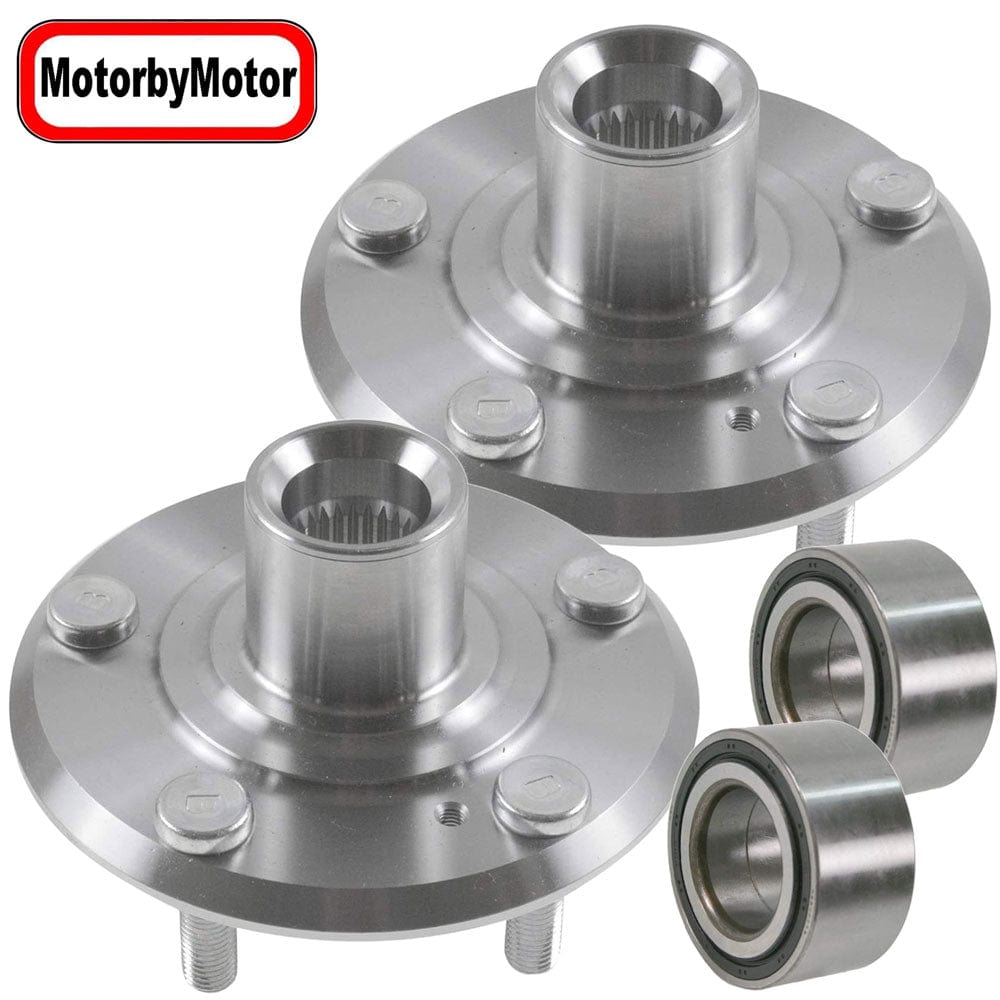 Honda Accord Front Wheel Bearing Hub Assembly 5 Lugs - 510050 (2 Pack)