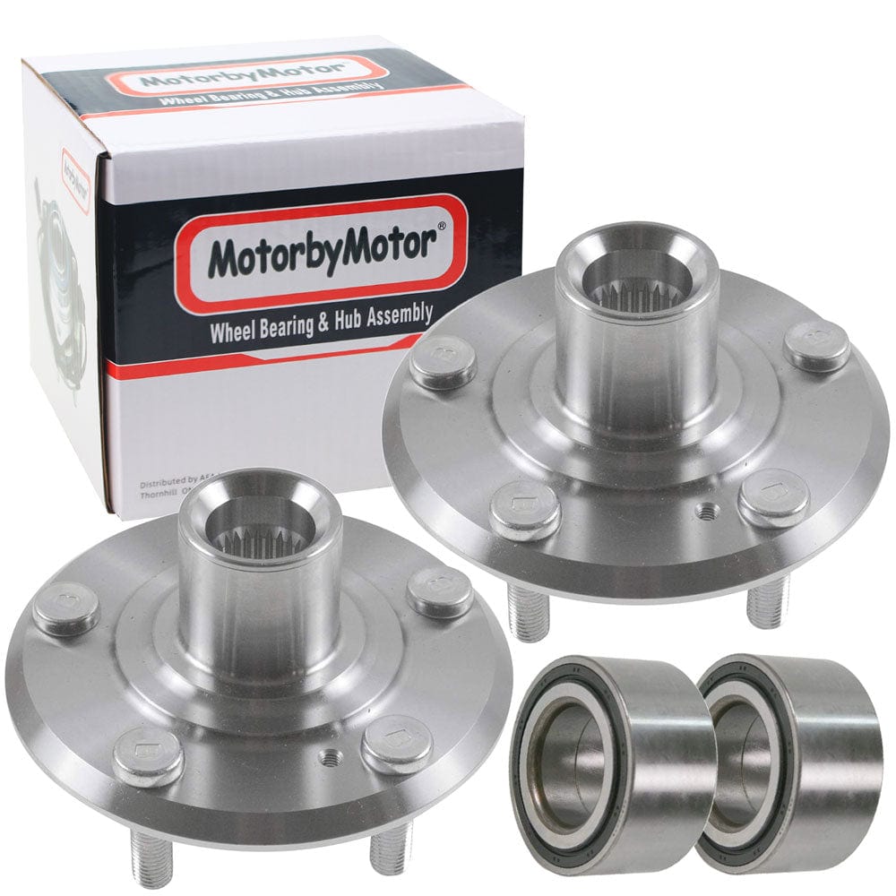 Honda Accord Front Wheel Bearing Hub Assembly 5 Lugs - 510050 (2 Pack)