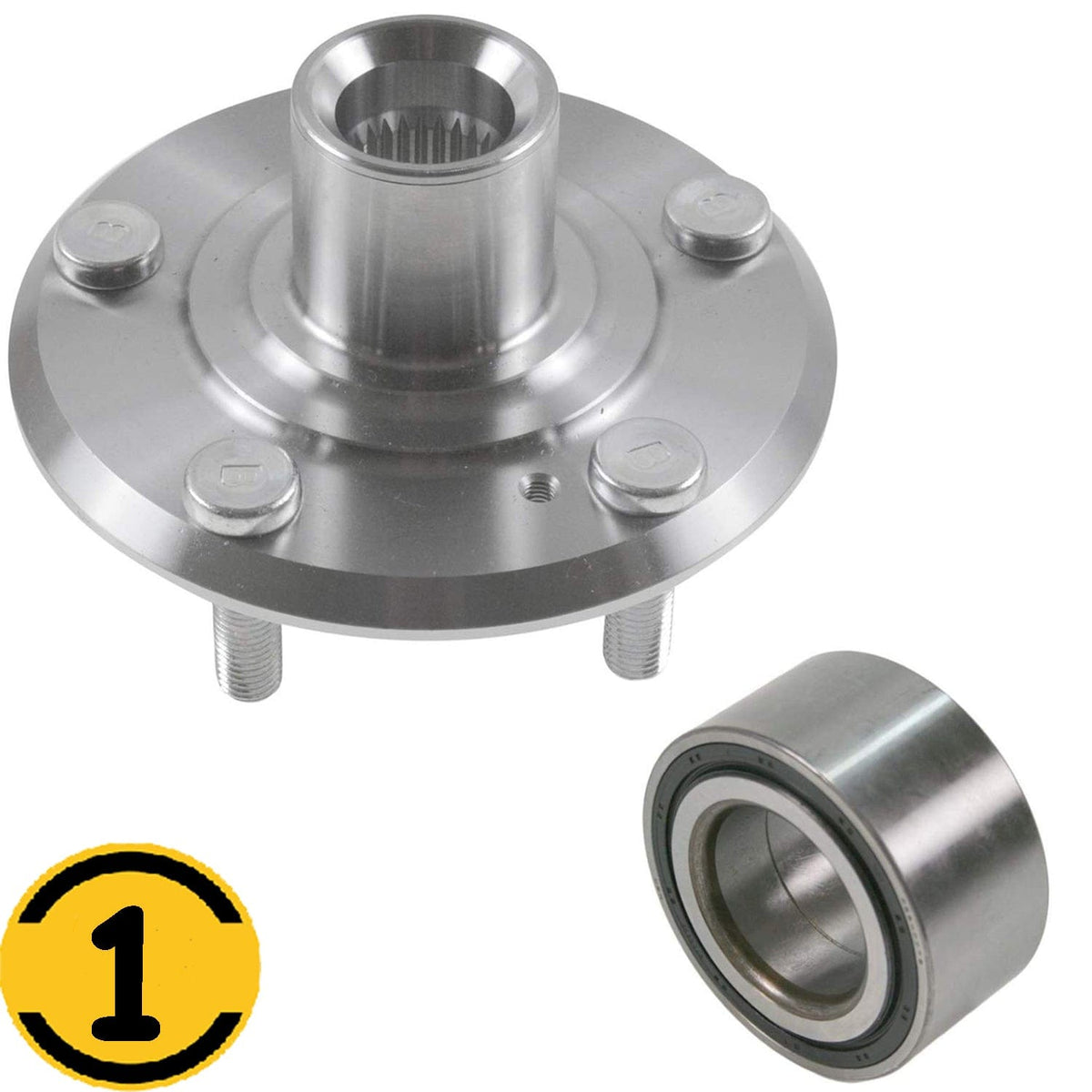 Honda Accord Front Wheel Bearing Hub Assembly 5 Lugs - 510050