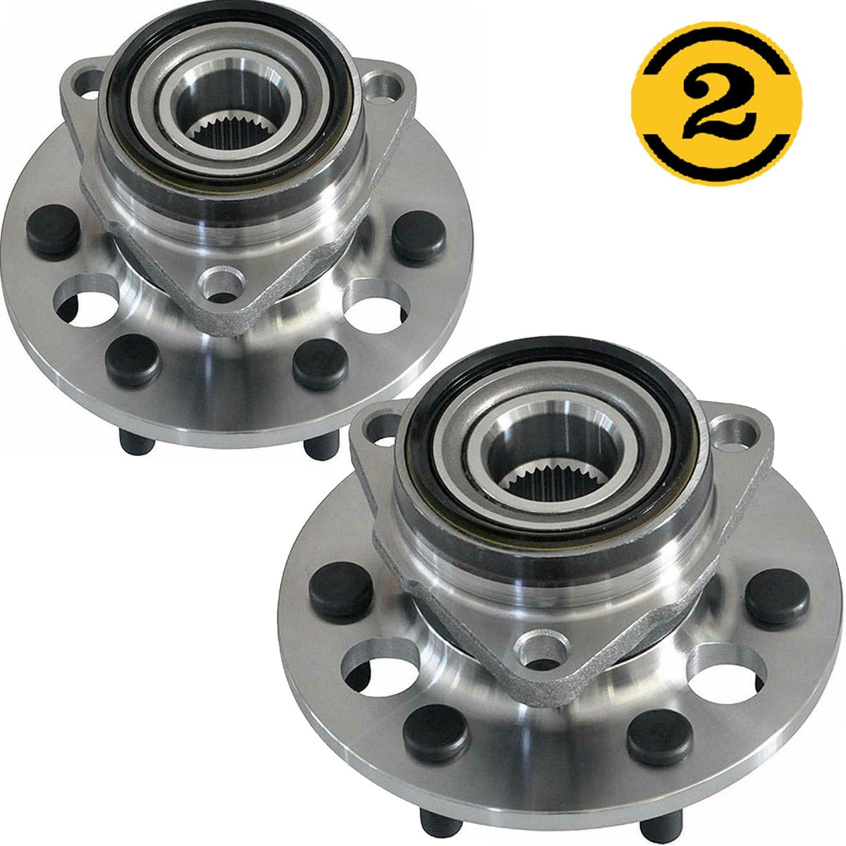 Mazda B4000 Front Wheel Bearing Hub Assembly, 5 Lugs 4WD w/ABS -- 515003