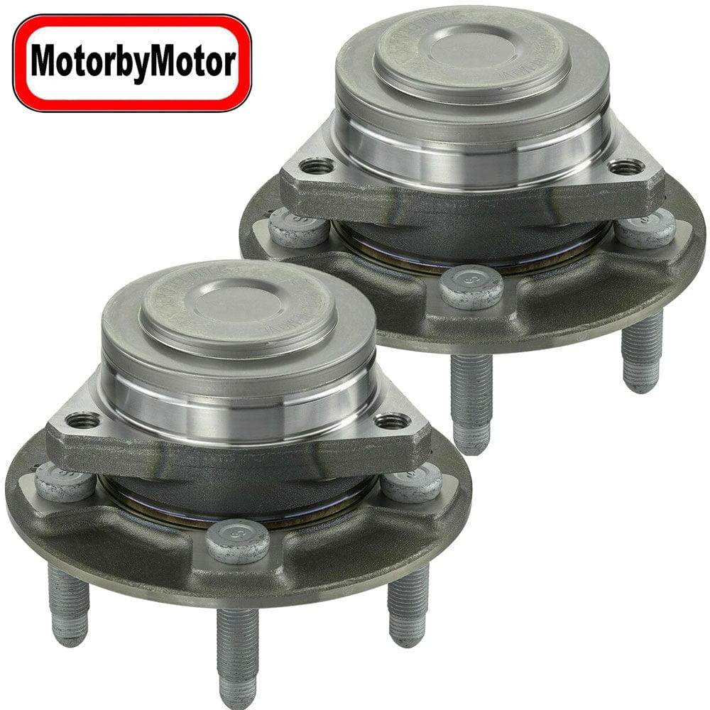 Chevrolet Camaro Front Wheel Bearing Hub Assembly, 5 Lugs -- 513396 (2 Pack)