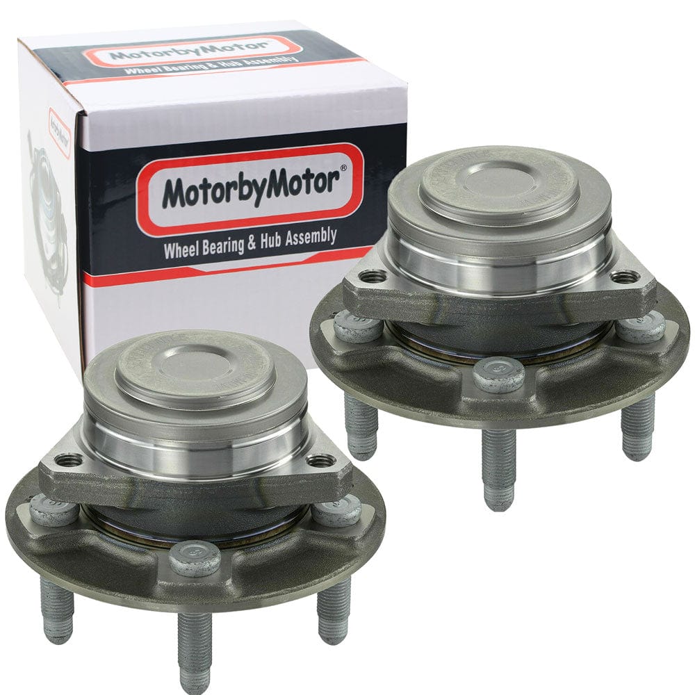 Chevrolet Camaro Front Wheel Bearing Hub Assembly, 5 Lugs -- 513396 (2 Pack)