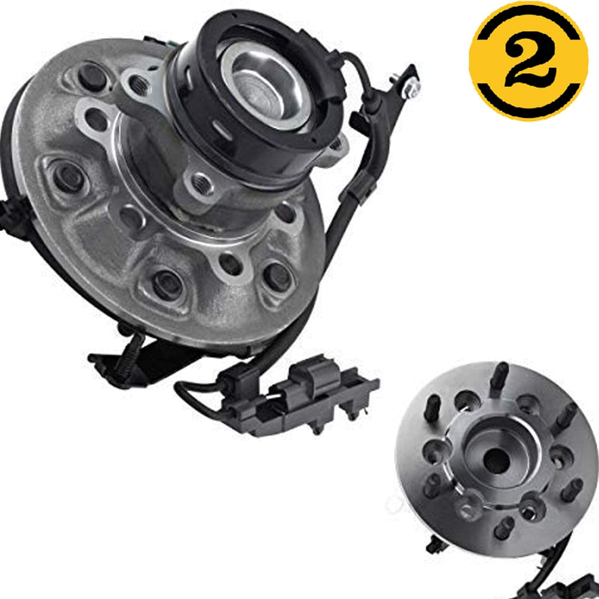 Chevrolet Colorado Front 2WD Wheel Bearing Hub Assembly -- 515106 / 515107 (2 Pack)