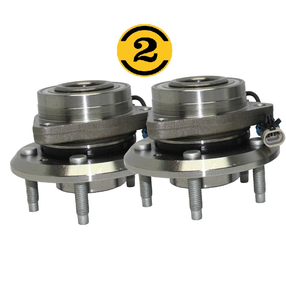 Chevrolet Equinox Front Wheel Bearing Hub Assembly, 5 Lugs w/ABS -- 513276 (2 Pack)