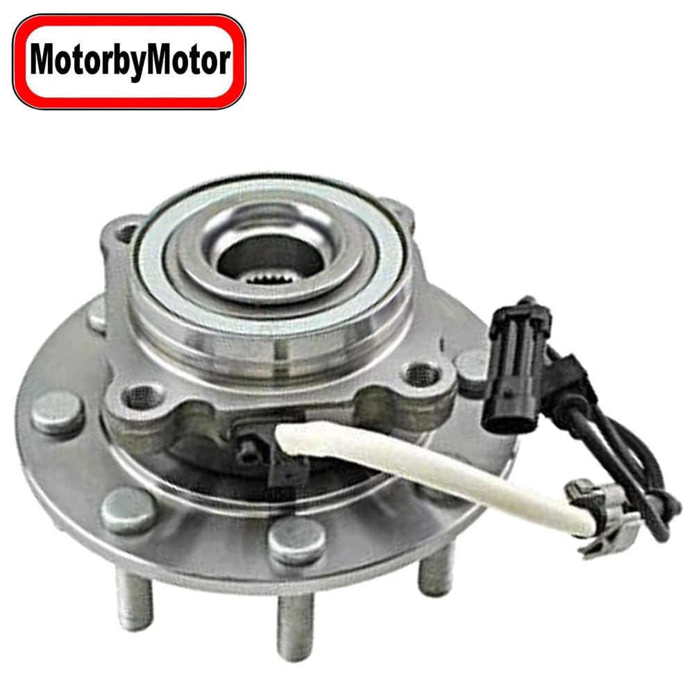 GMC Sierra 1500 Front Wheel Bearing Hub Assembly, 8 Lugs 2WD RWD w/ABS -- 515086 (2 Pack)