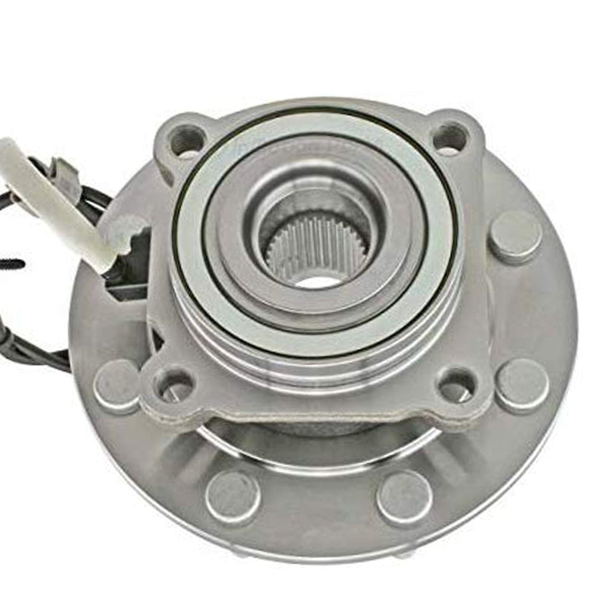 GMC Sierra 1500 Front Wheel Bearing Hub Assembly, 8 Lugs 2WD RWD w/ABS -- 515086 (2 Pack)