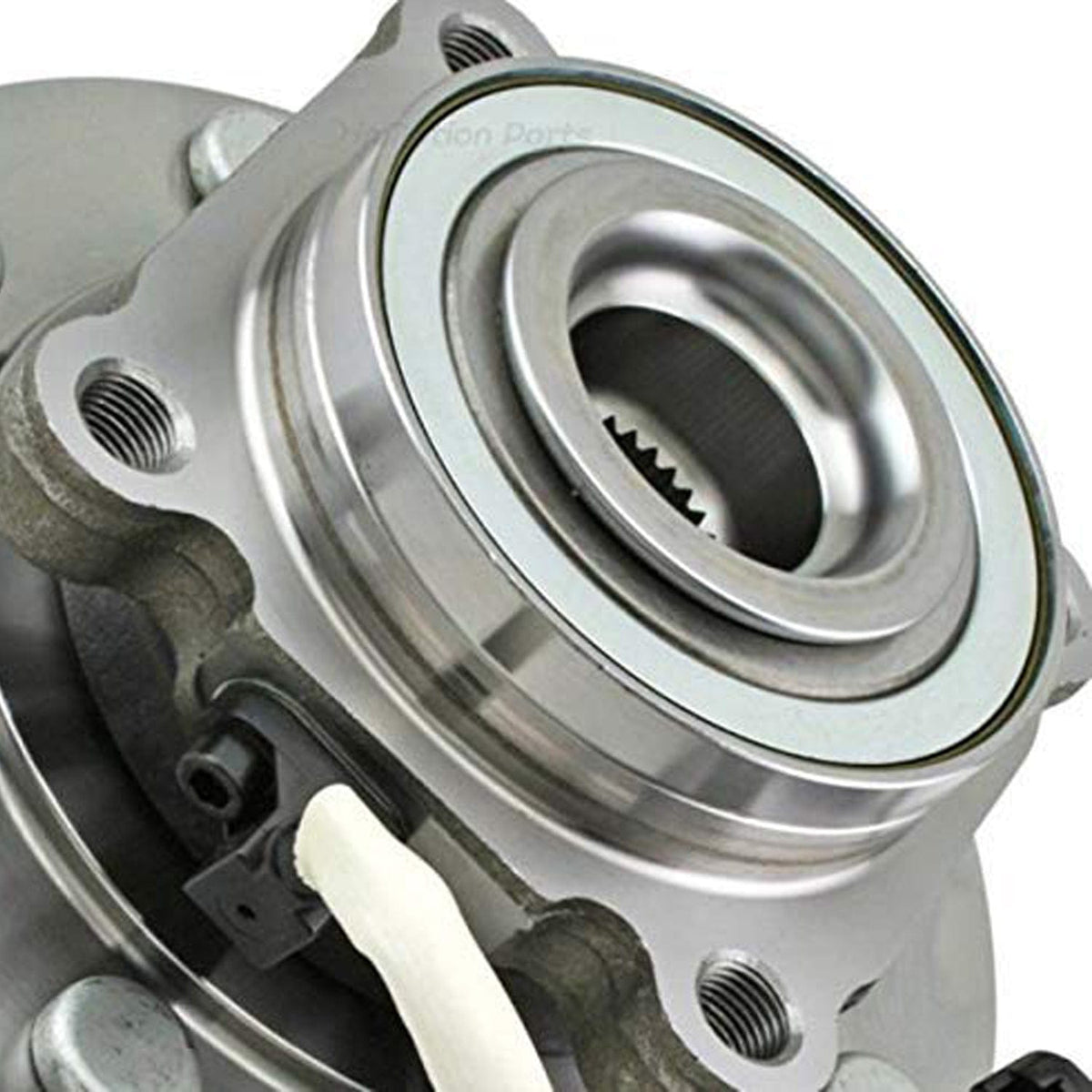 GMC Sierra 1500 Front Wheel Bearing Hub Assembly, 8 Lugs 2WD RWD w/ABS -- 515086 (2 Pack)