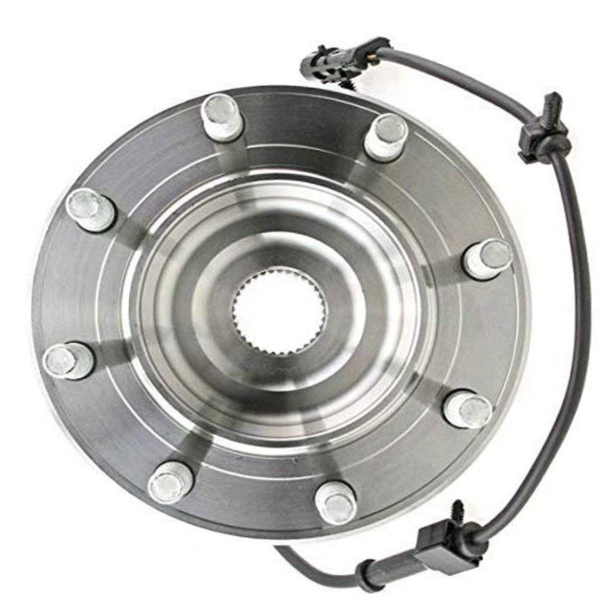 GMC Sierra 1500 Front Wheel Bearing Hub Assembly, 8 Lugs 2WD RWD w/ABS -- 515086 (2 Pack)