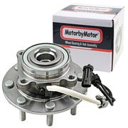 GMC Sierra 1500 Front Wheel Bearing Hub Assembly, 8 Lugs 2WD RWD w/ABS -- 515086 (2 Pack)