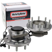 GMC Sierra 3500 HD Front Wheel Bearing Hub Assembly, 8 Lugs 2WD w/ABS -- 515147 (2 Pack)