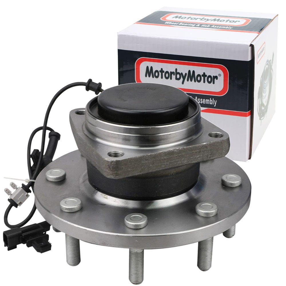 Chevrolet Silverado 3500 HD Front Wheel Bearing Hub Assembly, 8 Lugs 2WD w/ABS -- 515147