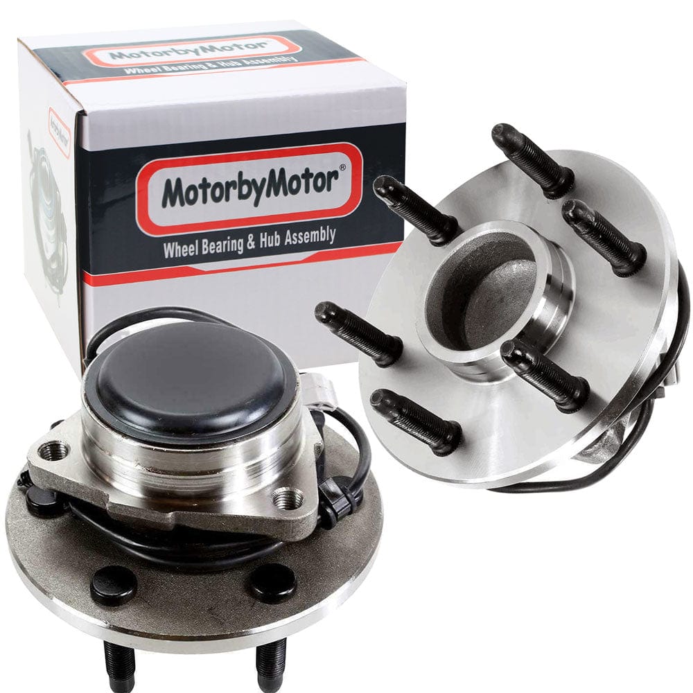 Cadillac Escalade Front Wheel Bearing Hub Assembly, 8 Lugs w/ABS -- 515054 (2 Pack)