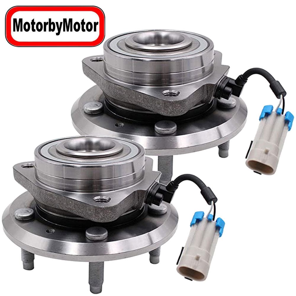 Chevrolet Equinox Front Wheel Bearing Hub Assembly, 5 Lugs w/ABS - 513276 (2 Pack)