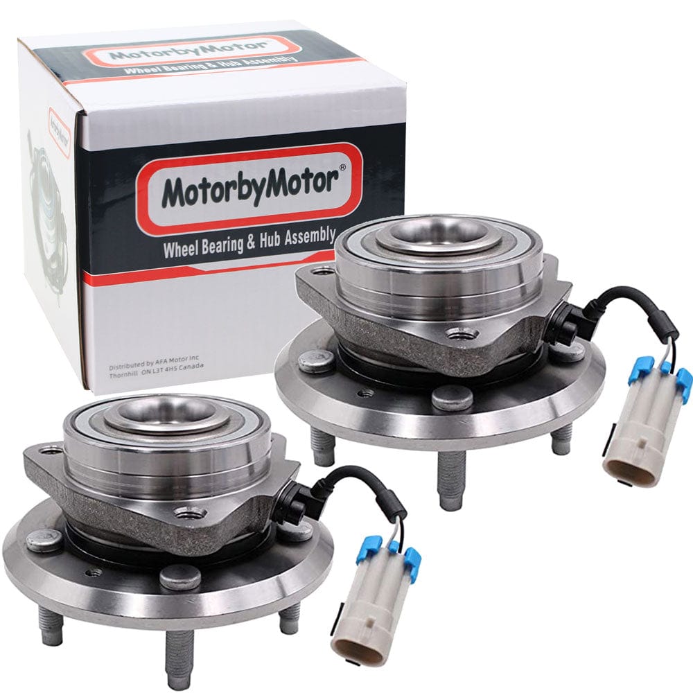 Chevrolet Equinox Front Wheel Bearing Hub Assembly, 5 Lugs w/ABS - 513276 (2 Pack)