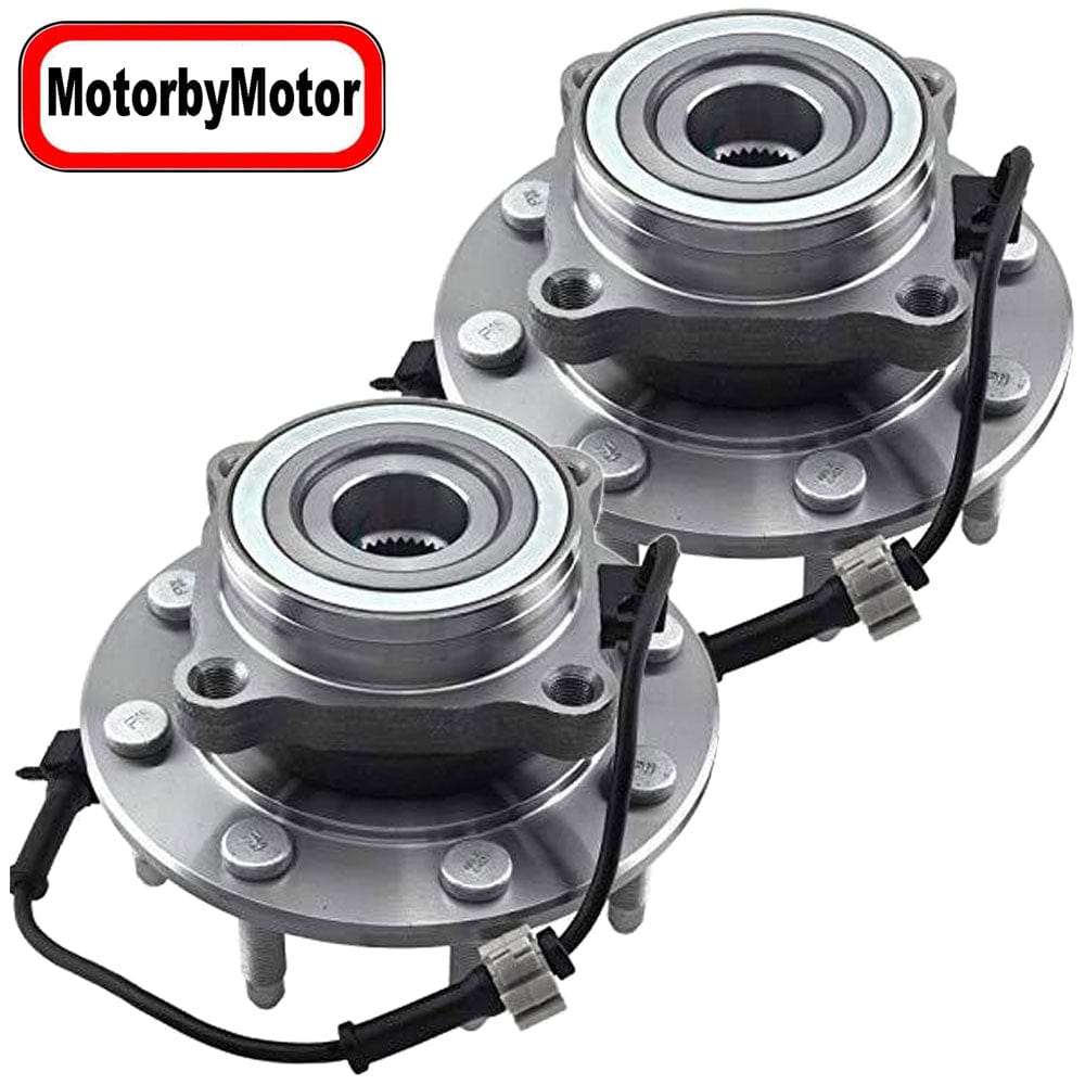 Chevrolet Avalanche 1500 Front Wheel Bearing Hub Assembly, 8 Lugs 4WD w/ABS -- 515058 (2 Pack)