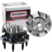Chevrolet Silverado 2500 Front Wheel Bearing Hub Assembly, 8 Lugs w/ABS -- 515098 (2 Pack)