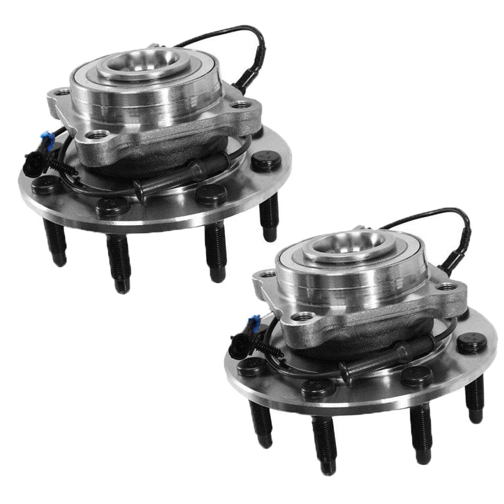 Chevrolet Silverado 2500 Front Wheel Bearing Hub Assembly, 8 Lugs w/ABS -- 515098 (2 Pack)