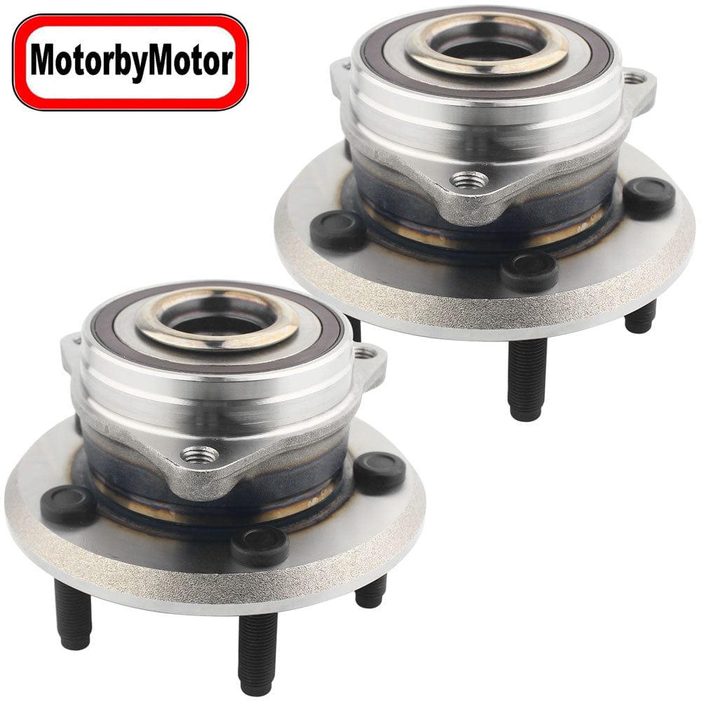 Dodge Durango Front Wheel Bearing Hub Assembly, 5 Lugs - 513324 (2 Pack)