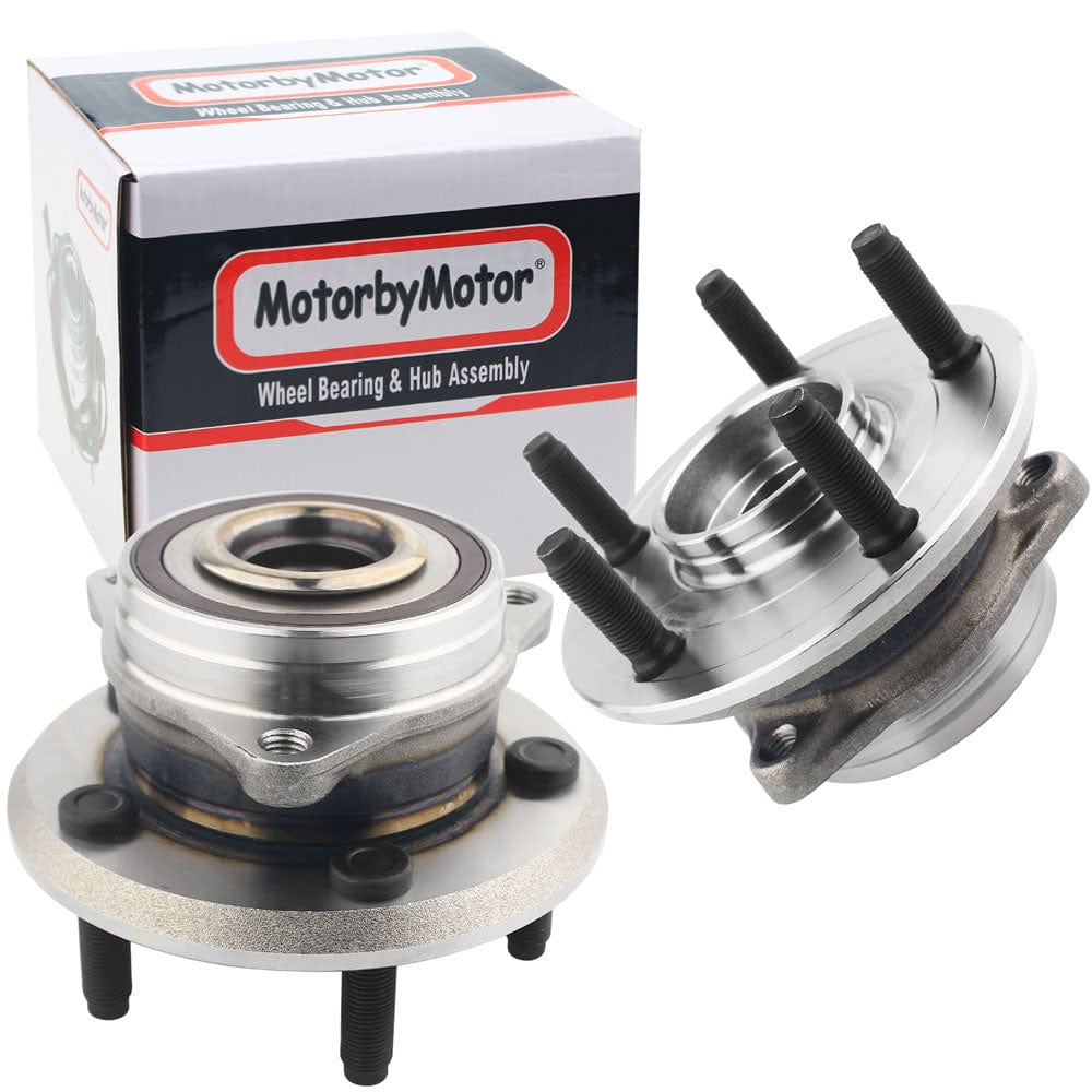 Dodge Durango Front Wheel Bearing Hub Assembly, 5 Lugs - 513324 (2 Pack)