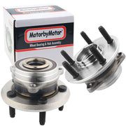 Dodge Durango Front Wheel Bearing Hub Assembly, 5 Lugs - 513324 (2 Pack)