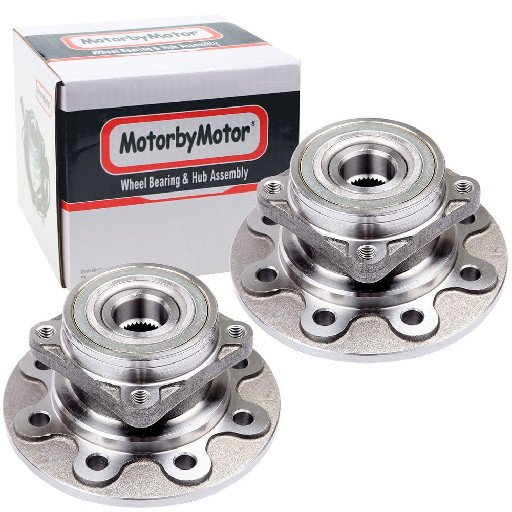 Dodge Ram 2500 Front Wheel Bearing Hub Assembly, 8 Lugs 4WD w/ABS -- 515012 (2 Pack)
