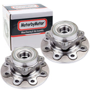 Dodge Ram 2500 Front Wheel Bearing Hub Assembly, 8 Lugs 4WD w/ABS -- 515012 (2 Pack)