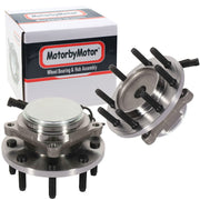 Dodge Ram 2500 Front Wheel Bearing Hub Assembly, 8 Lugs 2WD RWD w/ABS -- 515123 (2 Pack)