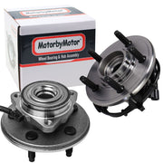 Ford Explorer Front Wheel Bearing Hub Assembly, 5 Lugs w/ABS -- 515050 (2 Pack)