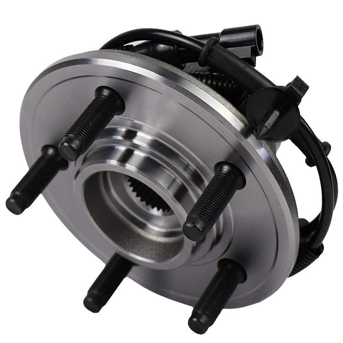 Ford Explorer Front Wheel Bearing Hub Assembly, 5 Lugs w/ABS -- 515050 (2 Pack)